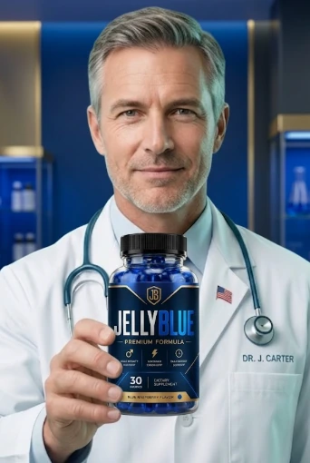 Promotional photograph accompanying JellyBlue's marketing