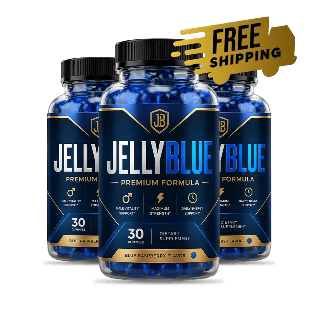 JellyBlue 3 bottles